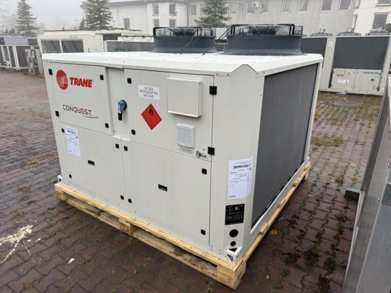 Instalacje wody lodowej, chillery przemysłowe, dry coolery, agregaty chłodnicze, projektowanie i bud.