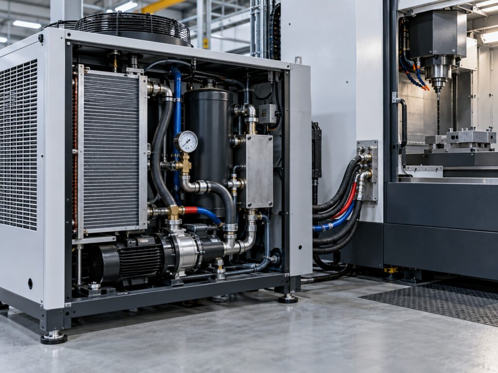 Przemysłowa chłodziarka układu chłodzenia wrzeciona CNC